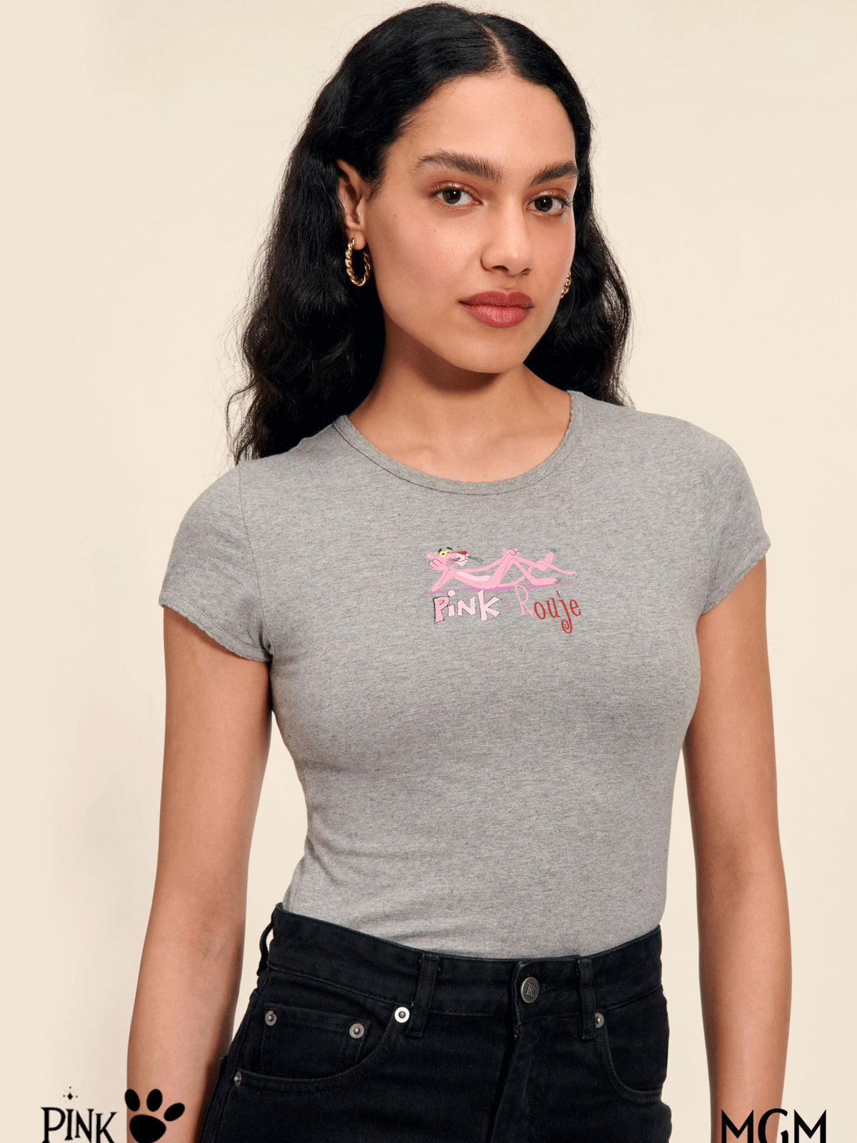 FERGUS t-shirt X PINK PANTHER