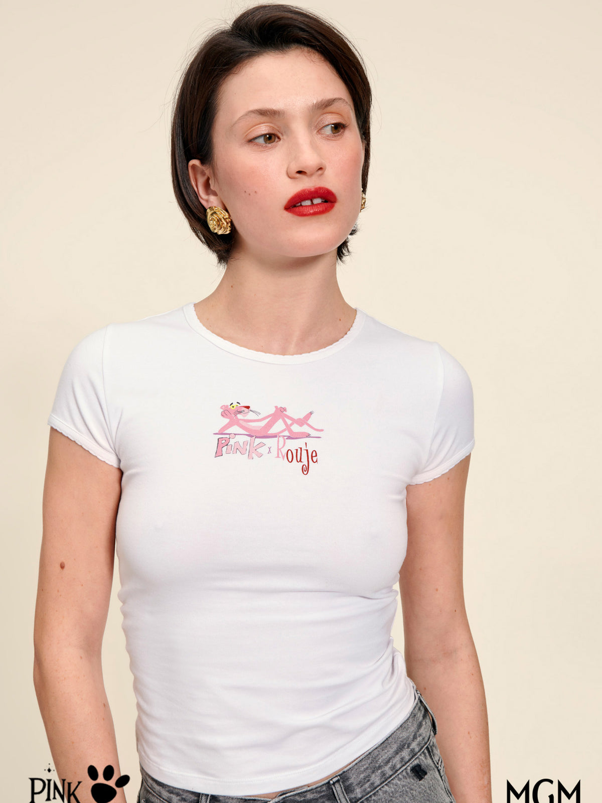 FERGUS t-shirt X PINK PANTHER